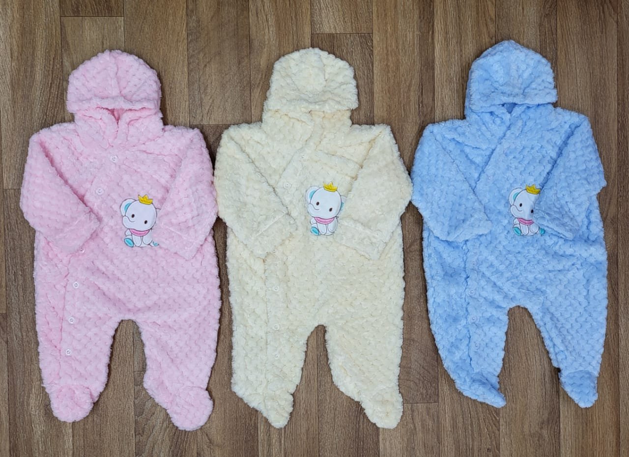 Fleece Light Baby Rompers